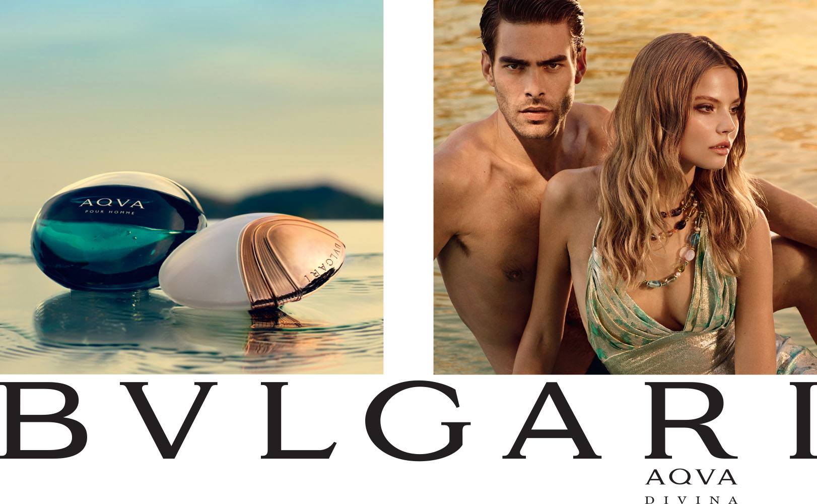 Aqva Divina Bvlgari for women ve men erkek manken afiş reklam küçük.jpg