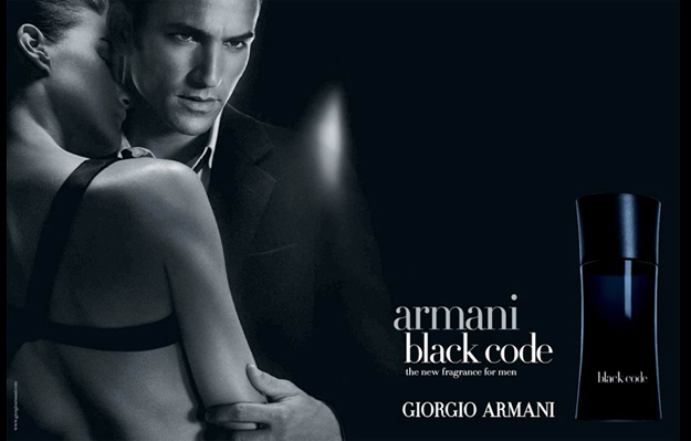 armani black code armani code ilk reklam afişi iki manken erotiğimsi.jpg