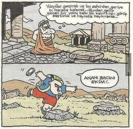 eski medeniye yıkılıyor öbürü ayağı takılıyor ve aksine kötü anıyor karikatürü roma.jpg