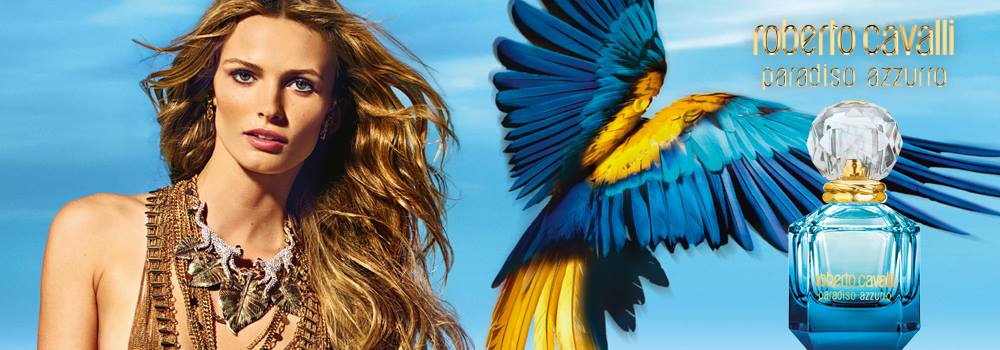 Roberto-Cavalli-Paradiso-Azzurro afiş manken papağan resim k.jpg